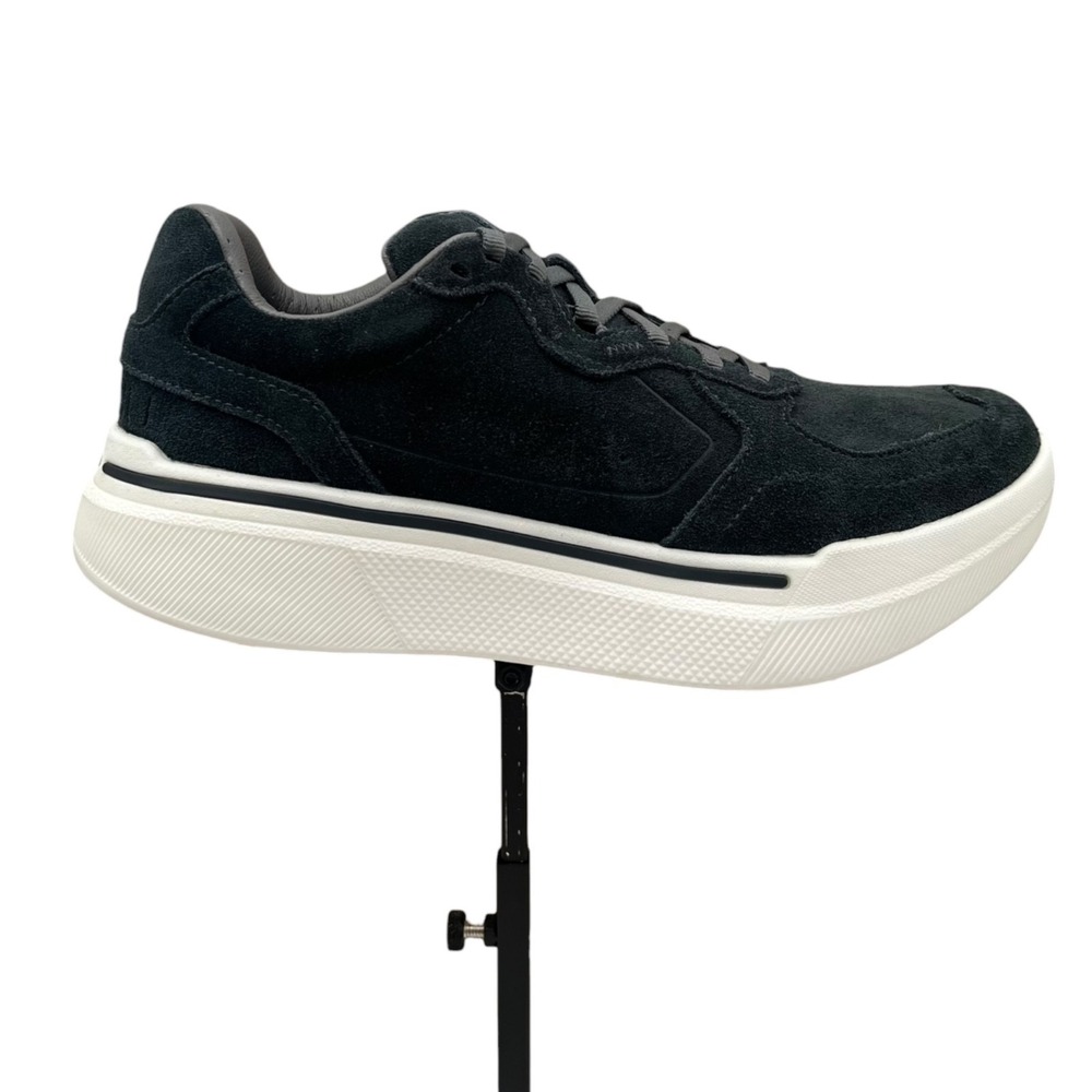 Ahnu Women's Sequence 1.1 Suede Lifestyle Casual Sneakers Size 7.5 Black